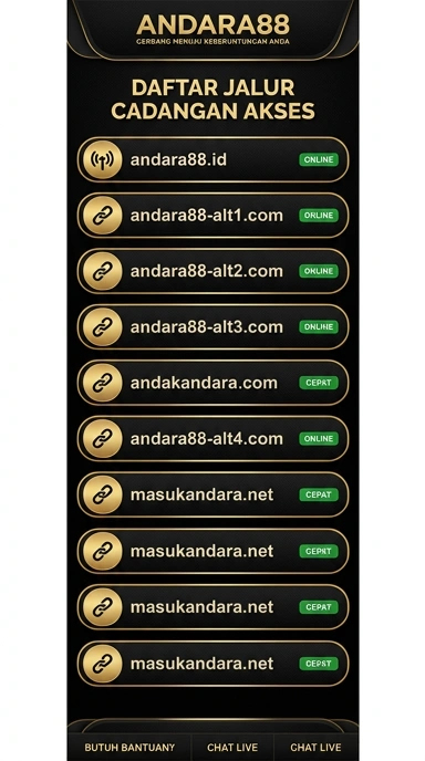 Link Alternatif Andara88 untuk Pengguna Indonesia