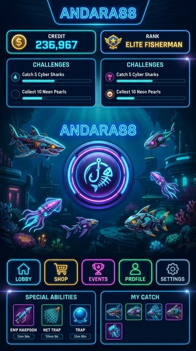 andara88 tampilan beranda