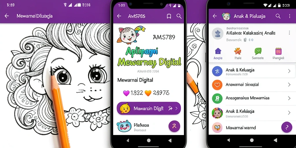Antarmuka aplikasi AMS789 yang menarik dan fungsional.