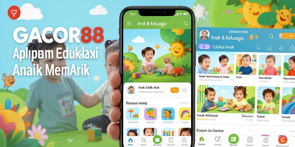 Antarmuka GACOR88 yang edukatif dan interaktif untuk anak-anak.