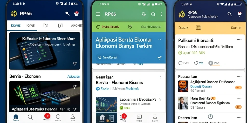 Tampilan antarmuka aplikasi RP66 yang informatif dan menarik.
